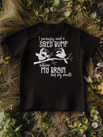 Funny Birds Graphic Tee – Cheeky Quote Unisex T-Shirt