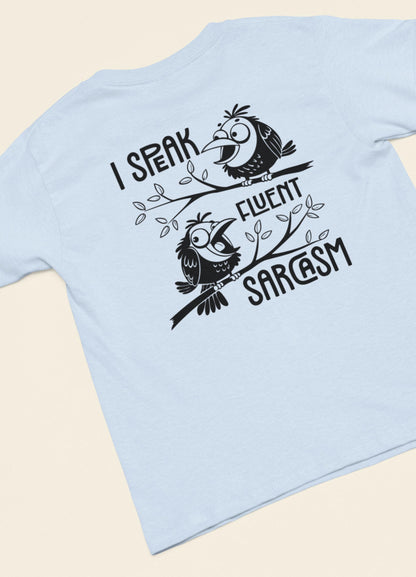 Funny Sarcastic Birds Graphic Tee - Unisex Softstyle Humor Shirt Gift