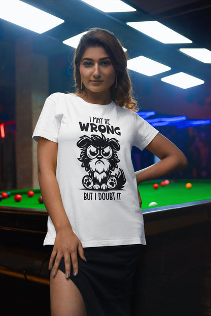 Grumpy Dog T-Shirt, Sarcastic Humor Quote Tee, Unisex Fit