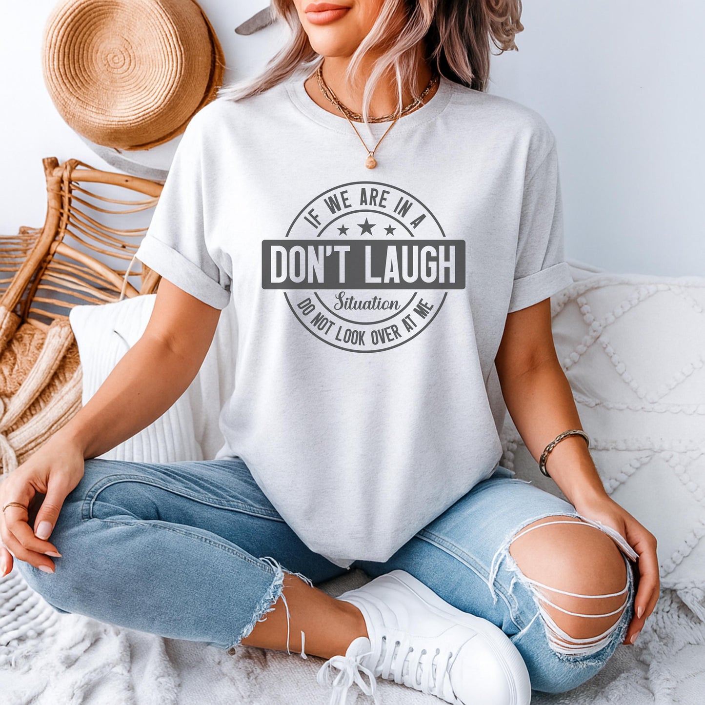 Sarcastic Humor T-Shirt, Inappropriate Laughers, Funny Coworker Gift