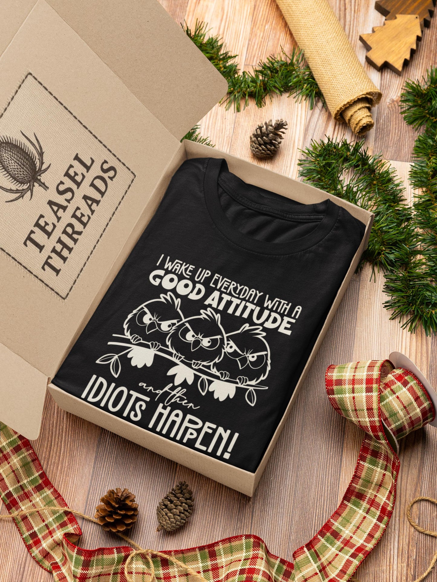 Sarcastic Bird Graphic Tee, Funny Humor T-Shirt