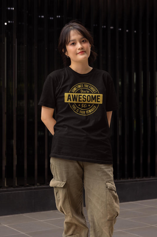 Reminder Graphic Tee, Unisex Soft Cotton T-Shirt