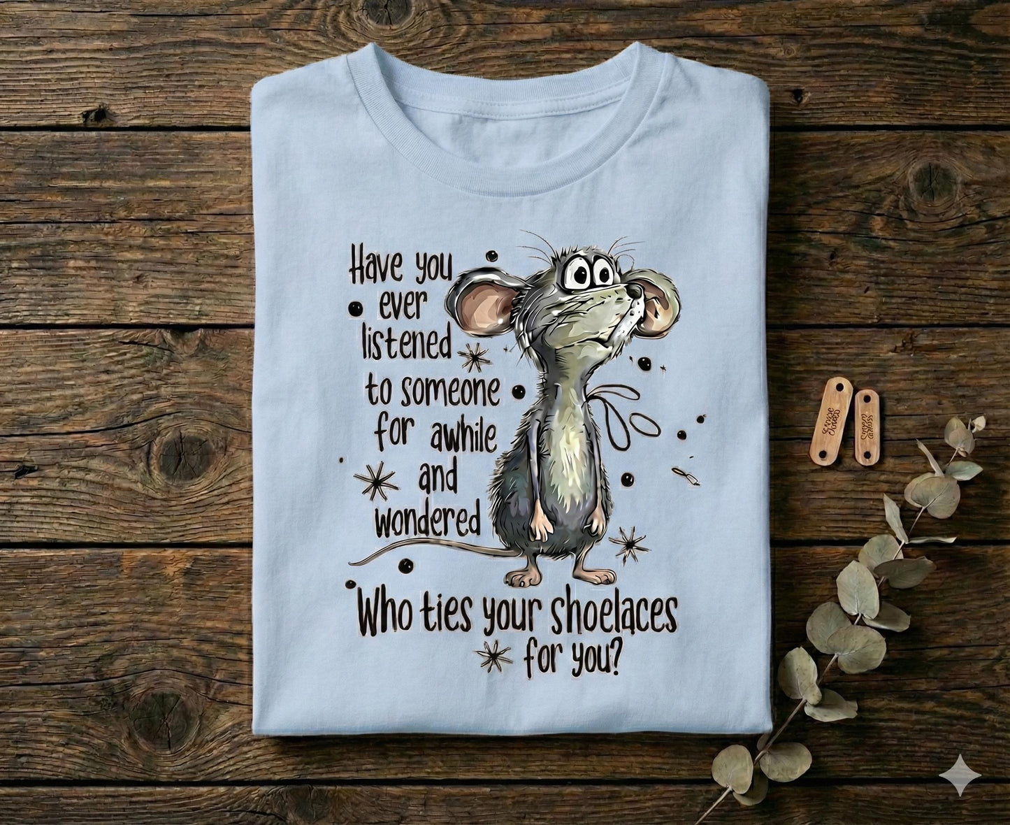 Sarcastic Mouse Graphic Tee – Snarky Humor, Unisex Cotton Shirt