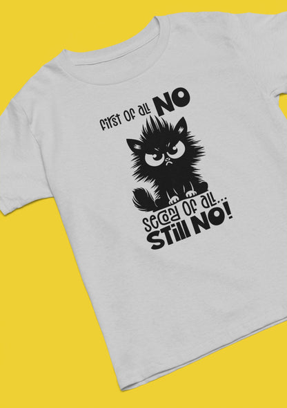 Grumpy Cat T-Shirt – Sarcastic Humor Graphic Tee