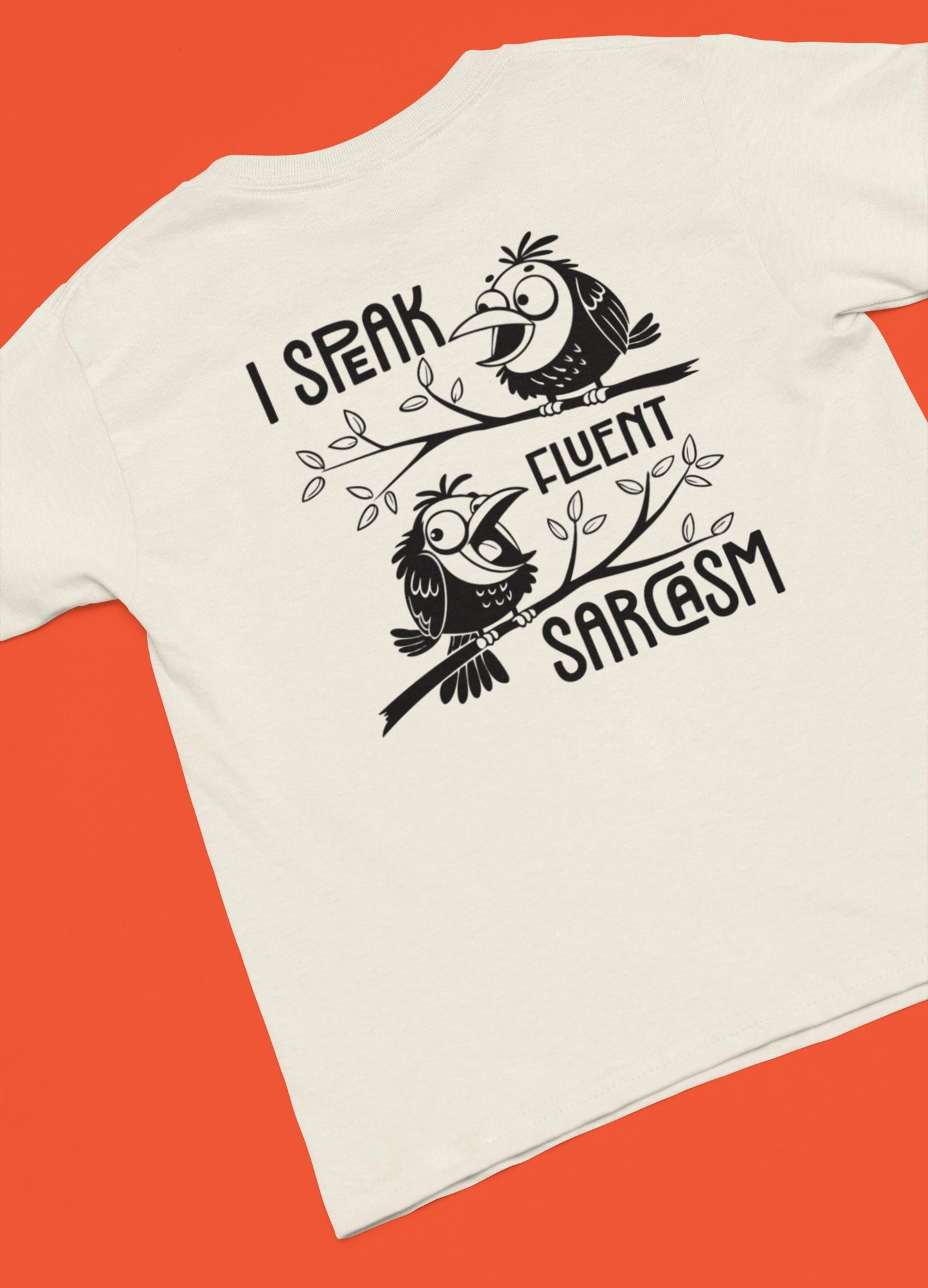 Funny Sarcastic Birds Graphic Tee - Unisex Softstyle Humor Shirt Gift