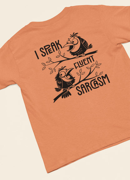 Funny Sarcastic Birds Graphic Tee - Unisex Softstyle Humor Shirt Gift