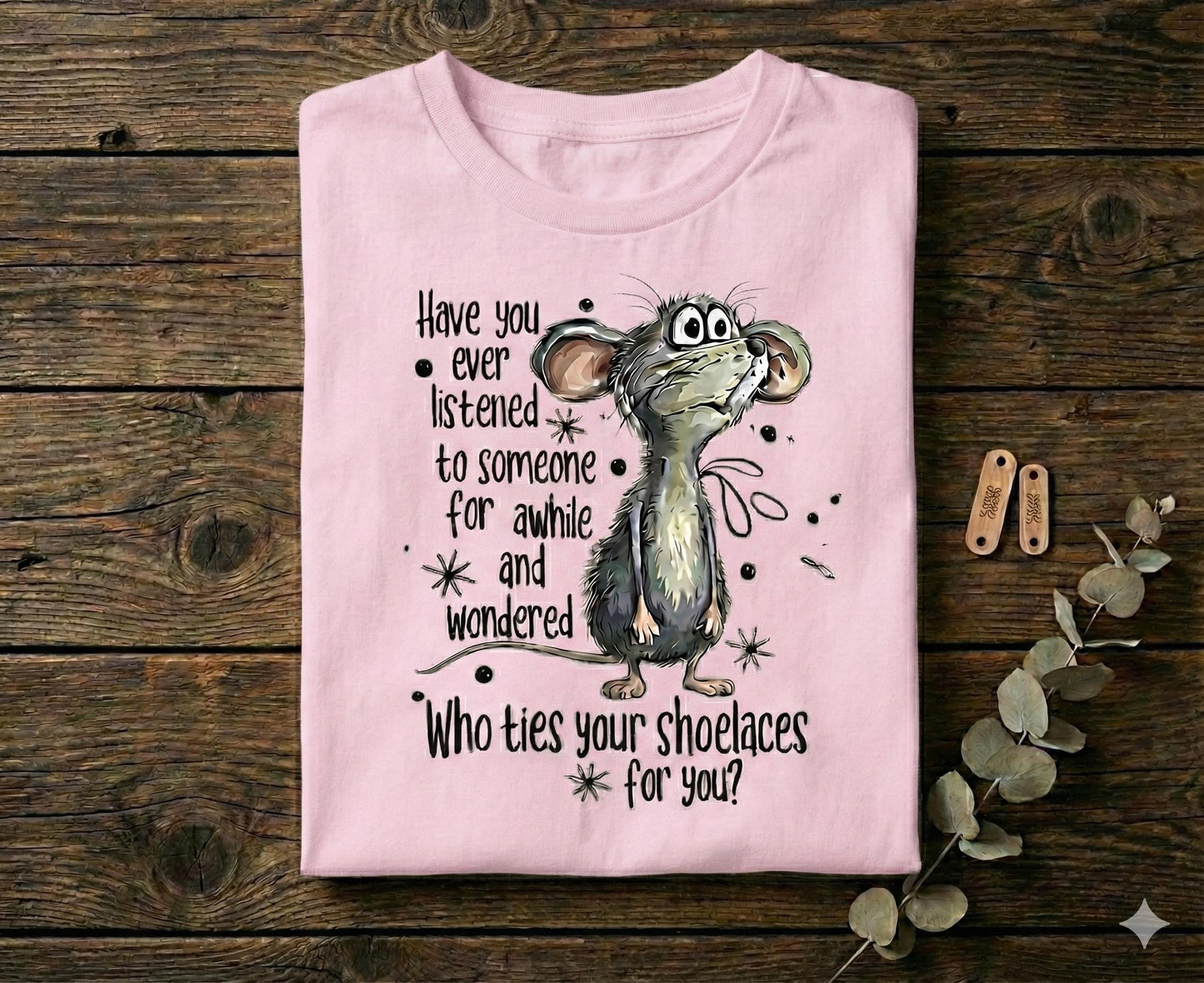 Sarcastic Mouse Graphic Tee – Snarky Humor, Unisex Cotton Shirt