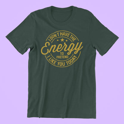 Sarcastic Introvert Gildan T-Shirt – Funny Humor Tee for Professionals