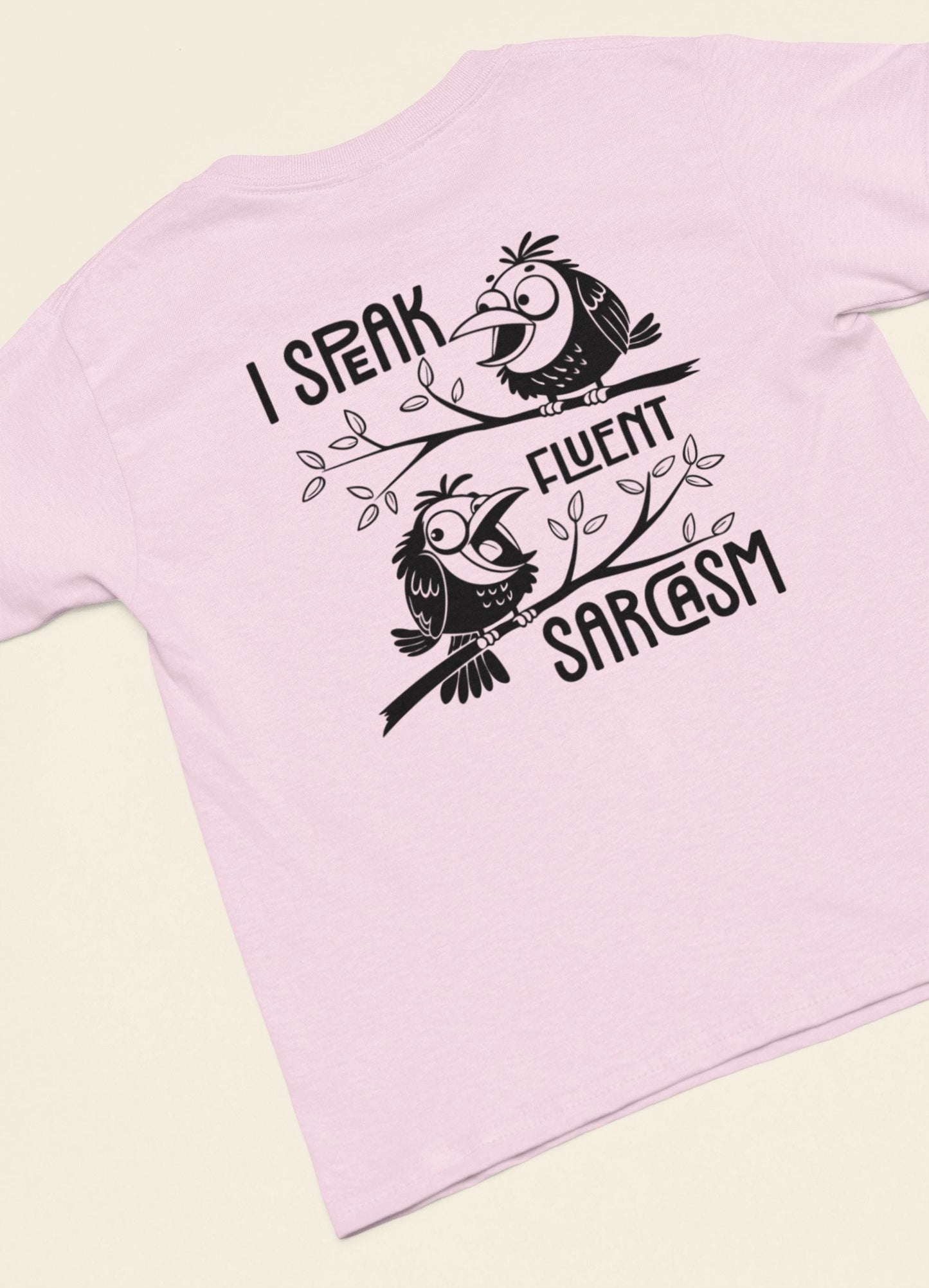 Funny Sarcastic Birds Graphic Tee - Unisex Softstyle Humor Shirt Gift