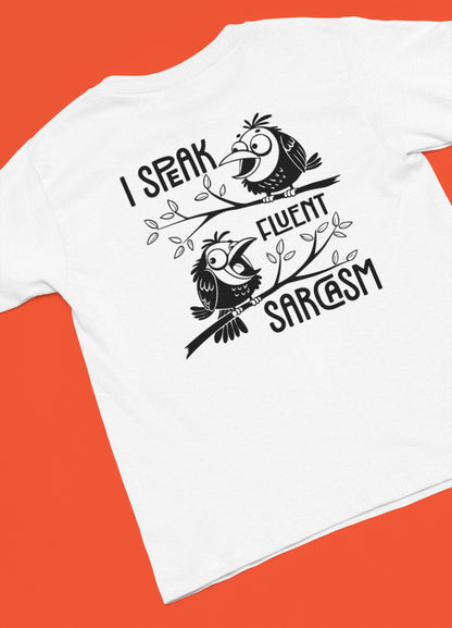 Funny Sarcastic Birds Graphic Tee - Unisex Softstyle Humor Shirt Gift